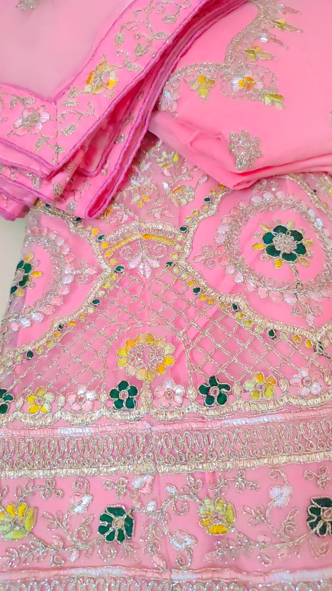 Pink Bridal Lehanga