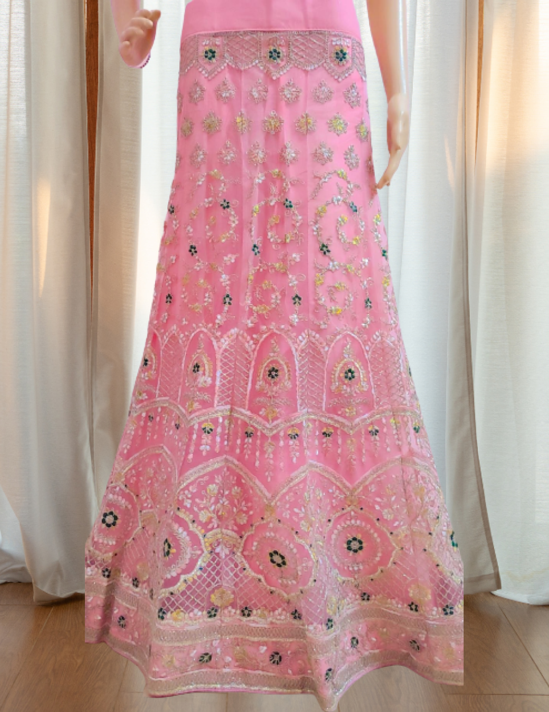 Pink Bridal Lehanga